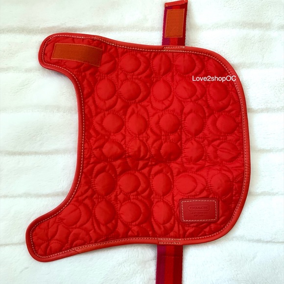 Coach Dog Authentic Coach Signature Quilted Dog Coat Jacket Size Xs Poshmark